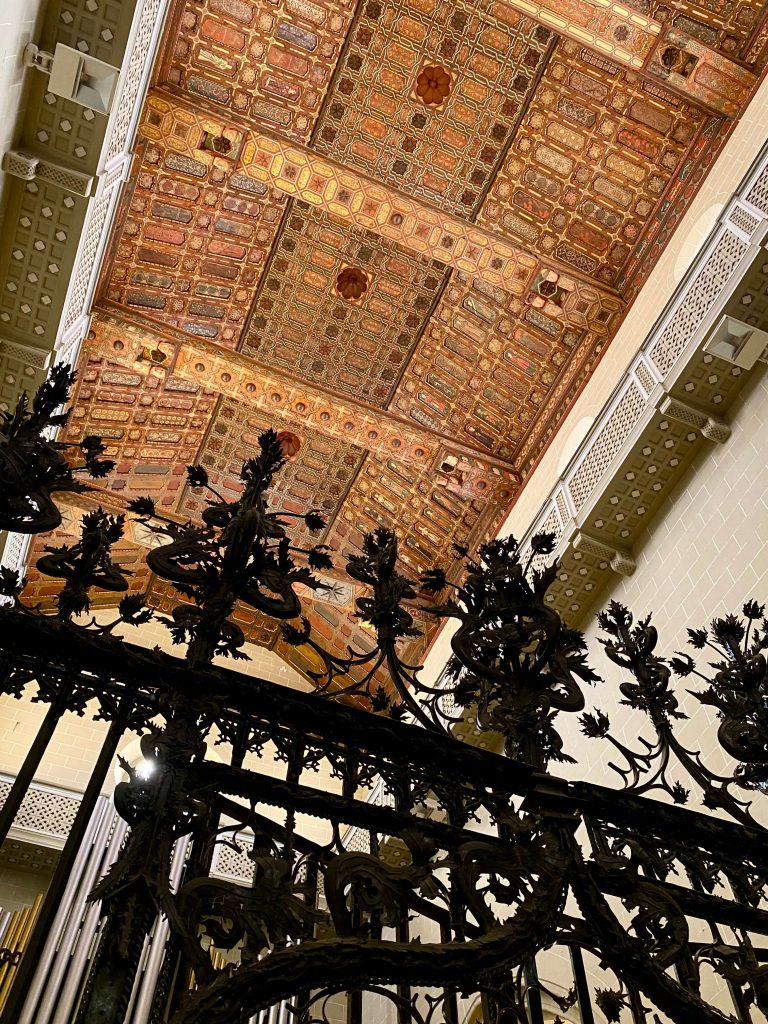 Techumbre de la Catedral de Santa María de Mediavilla