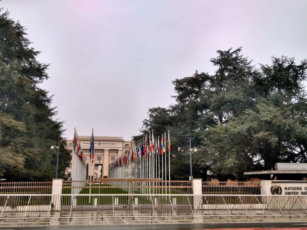 Palacio de las Naciones Unidas Ginebra
