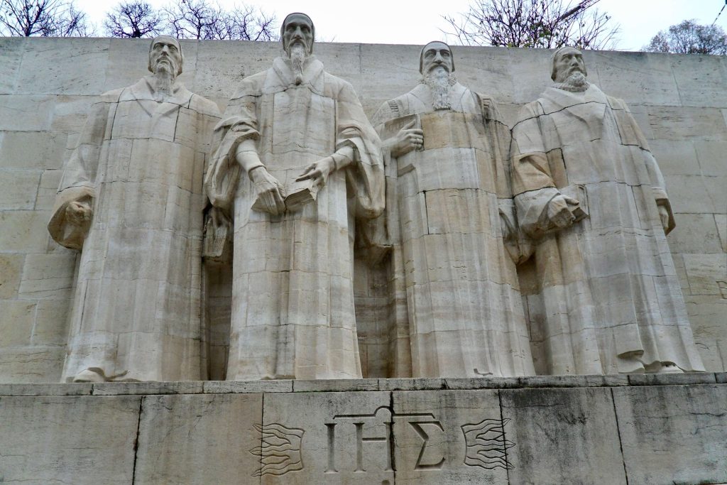 REFORMATION WALL  ginebra