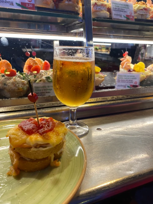 imagen de un pintxo