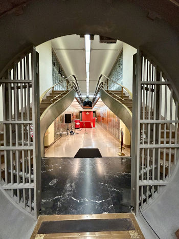 acceso a la cámara acorazada