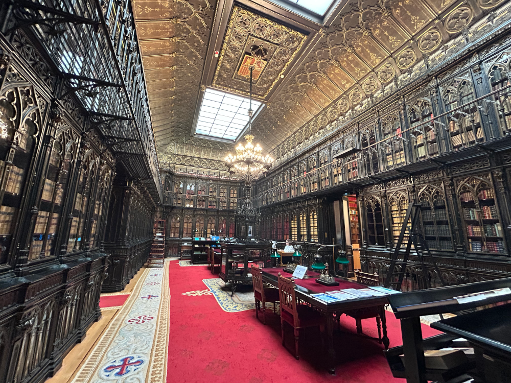 interior Biblioteca del Senado